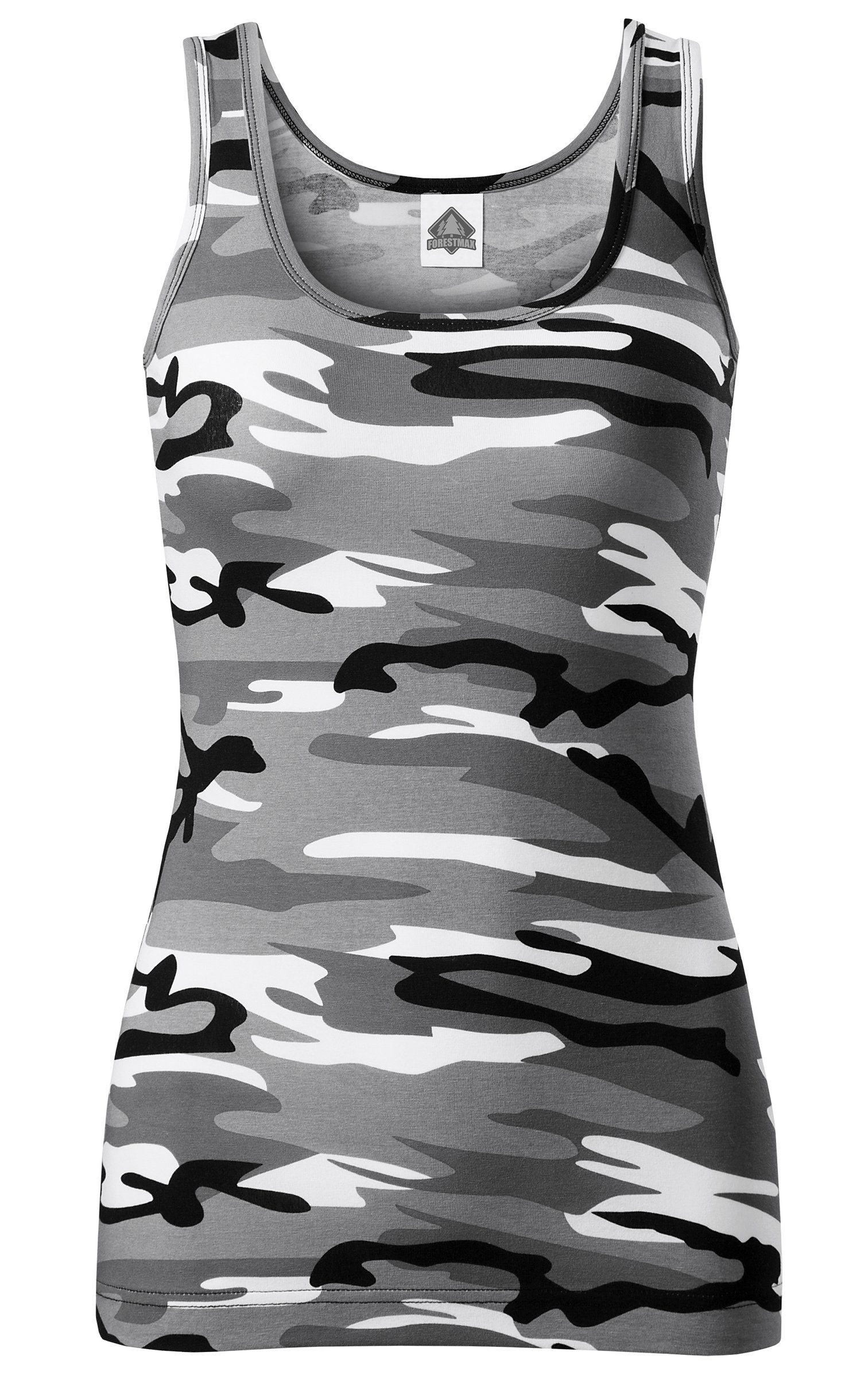

Hit Lata Damska Koszulka Na Ramiączkach Urban Camo