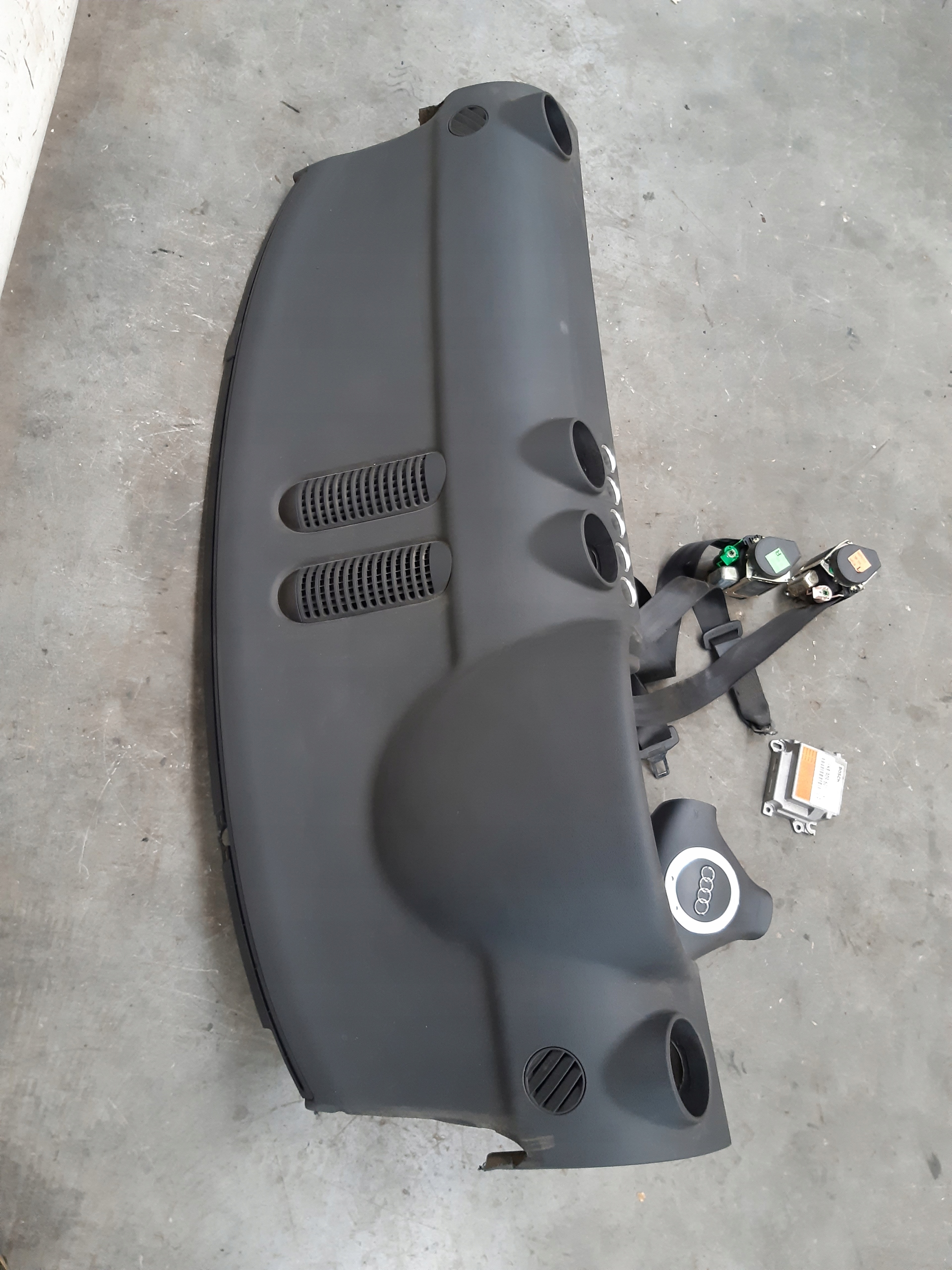 dashboard console airbags adjusters kpl Audi TT 8N
