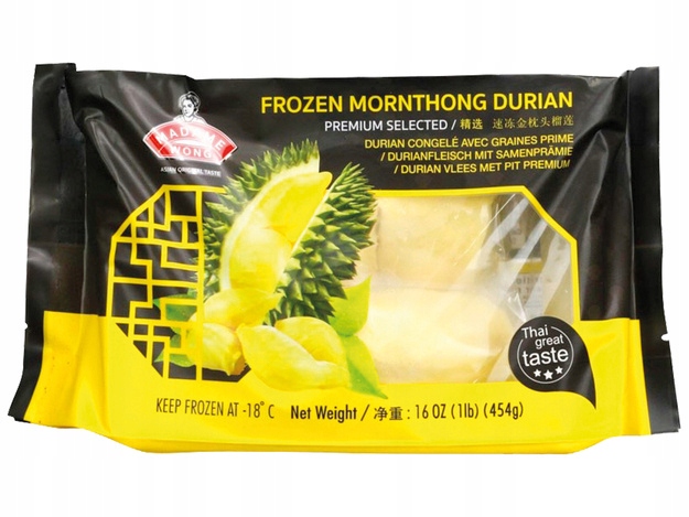 Durian Manthong owoc z pestką mrożony 454g Madame Wong Filipino Food