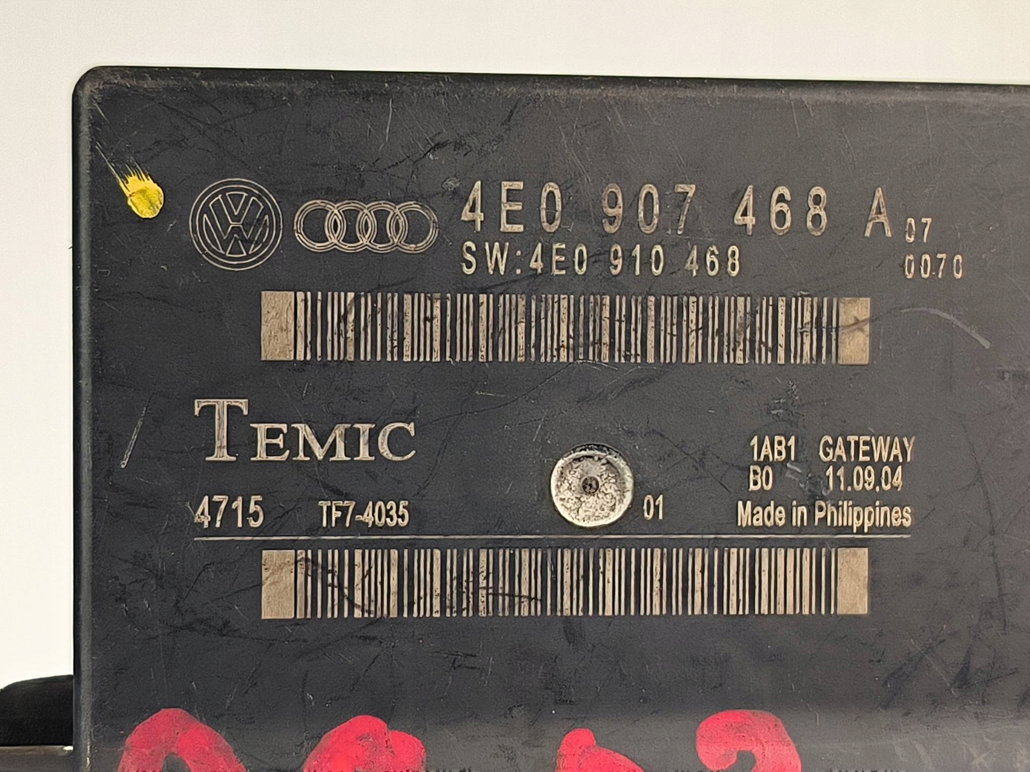 module GATEWAY 4E0907468A AUDI A8 D3