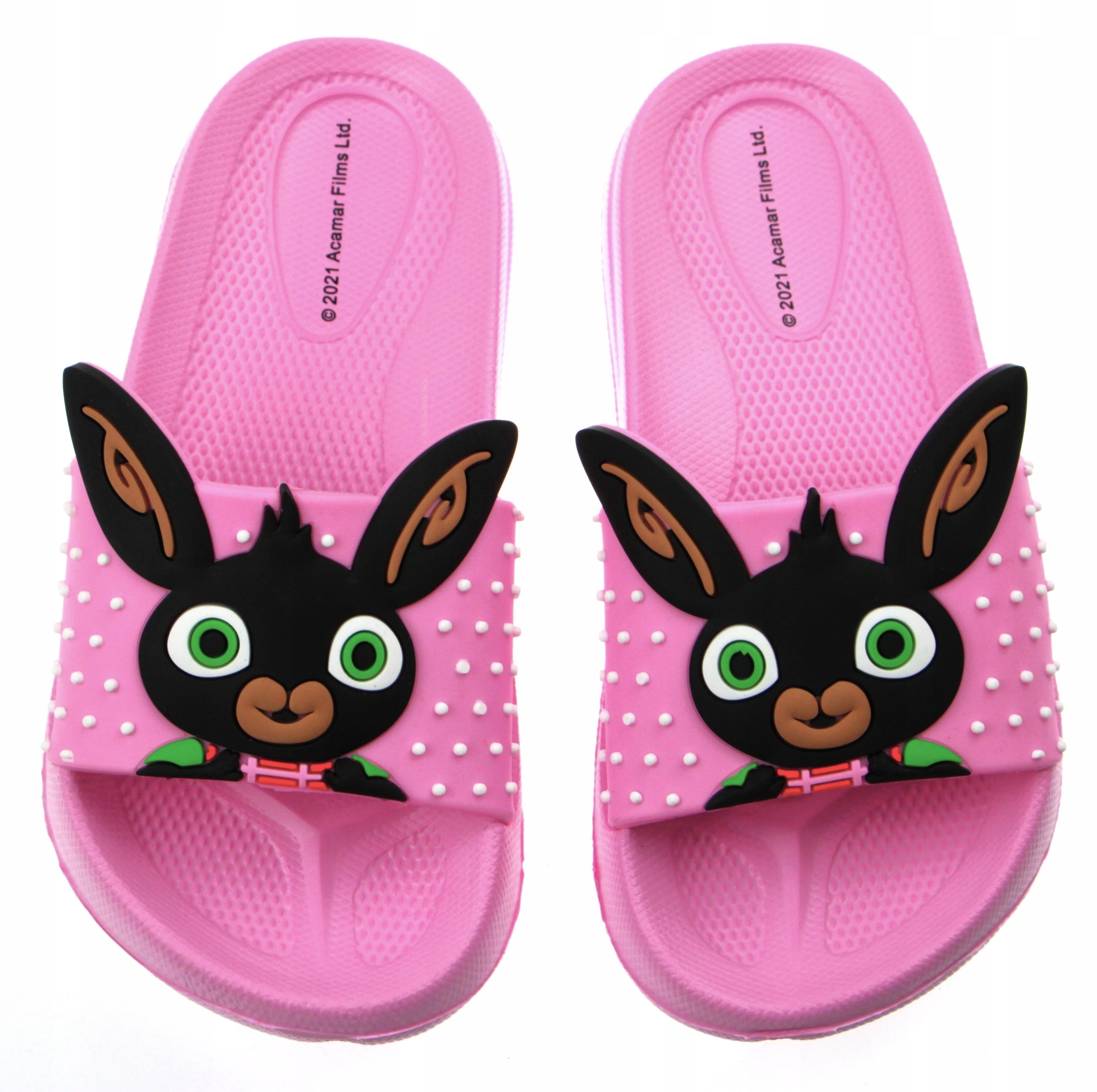 KLAPKI BASENOWE OGRODOWE DLA DZIECI BING CHŁOPIĘCE DZIEWCZĘCE RÓŻOWE 27