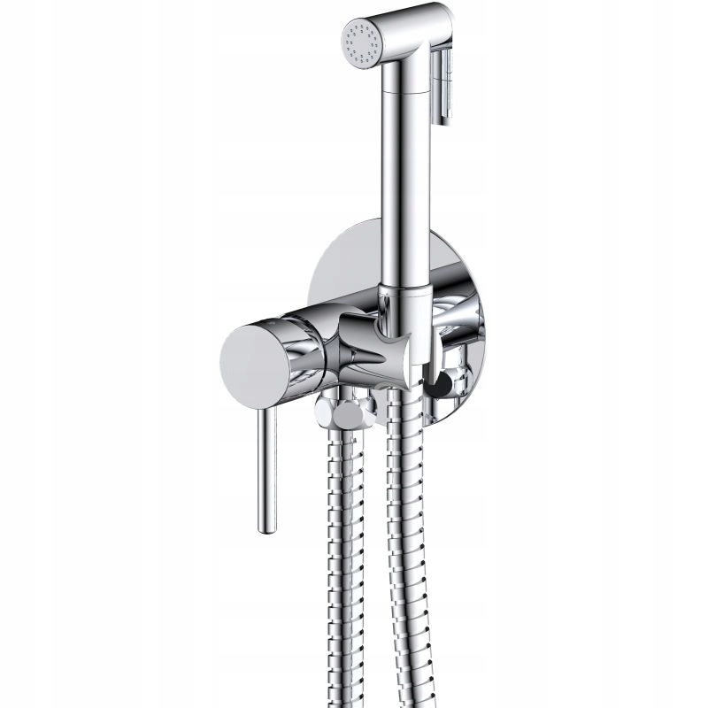 Bateria bidetowa podtynkowa Omnires chrom