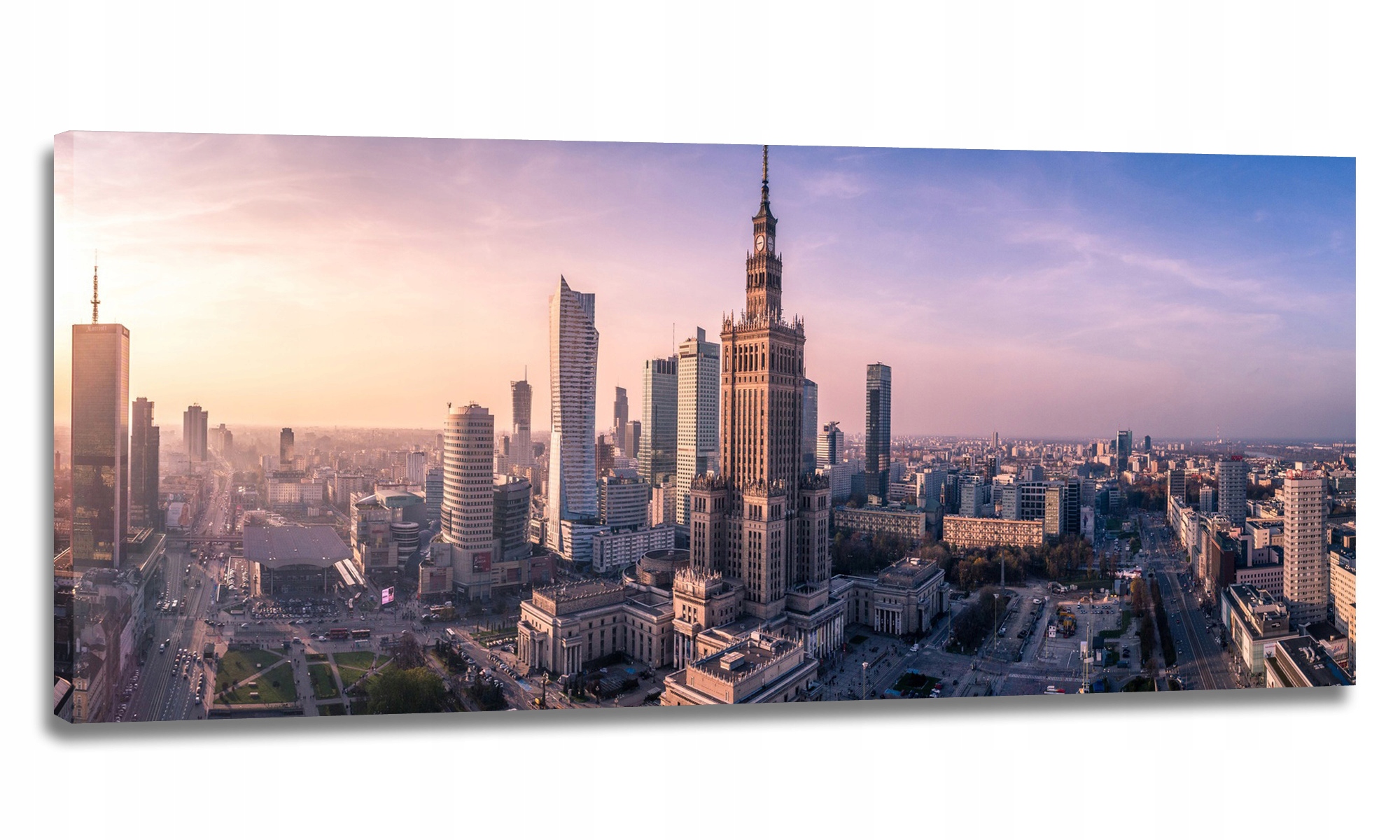 Obraz Led 150x60 Nástěnná Lampa Varšava