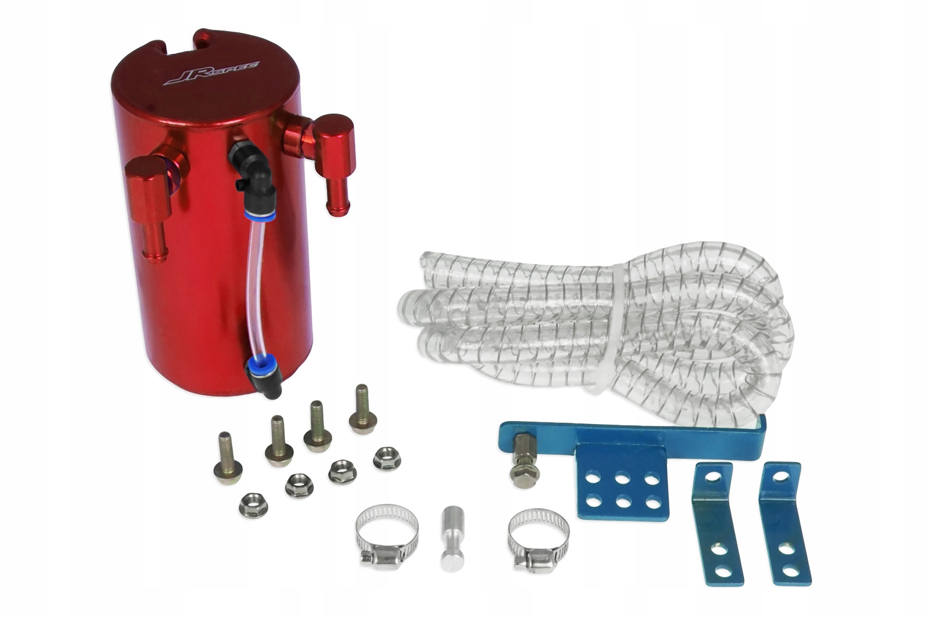 Oil catch tank JRspec model 06 Czerwony 10mm