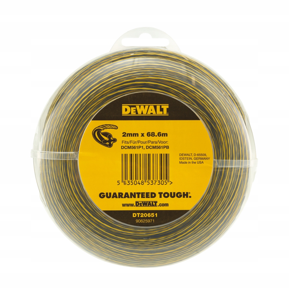 

Dewalt Żyłka Do Podkaszarki 2MMX68M DT20651