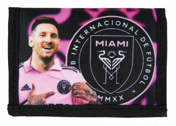 portfel MESSI MIAMI portfelik rozkładany wzór P36