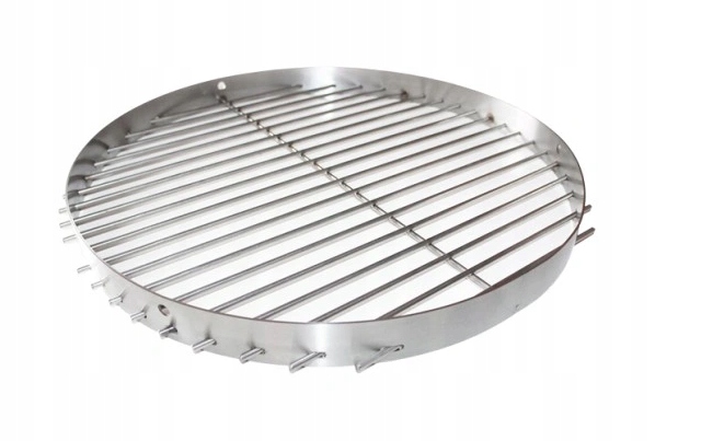 

Rożno ruszt okrągły nierdzewny grill inox