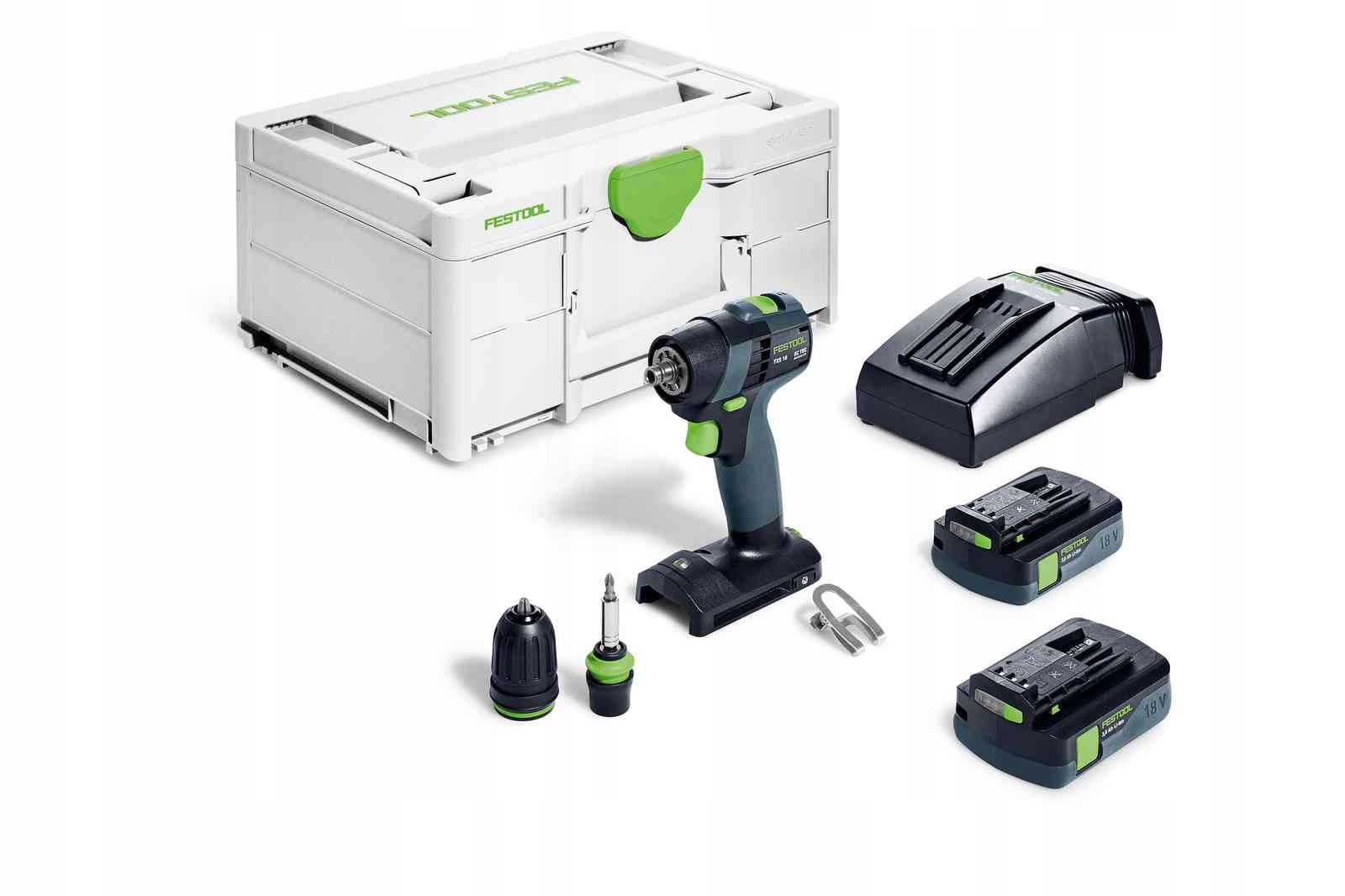 Festool Akumulatorowa wiertarko-wkrętarka Txs 18 C 3,0-Plus 576895