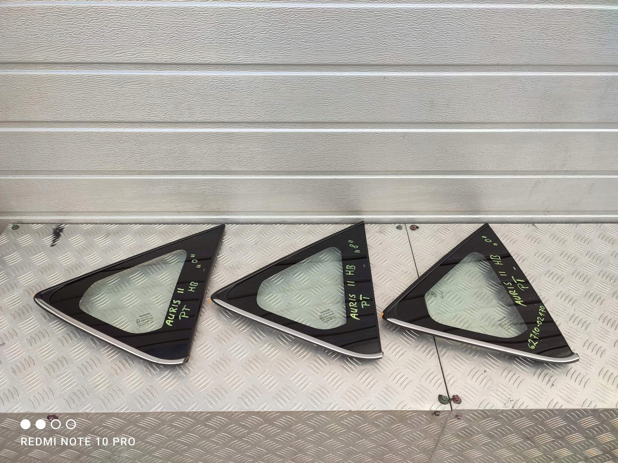 62710-02170 - TOYOTA AURIS II HB КУЗОВНОЕ СТЕКЛО ПРАВЫЙ ЗАДНИЙ 5D