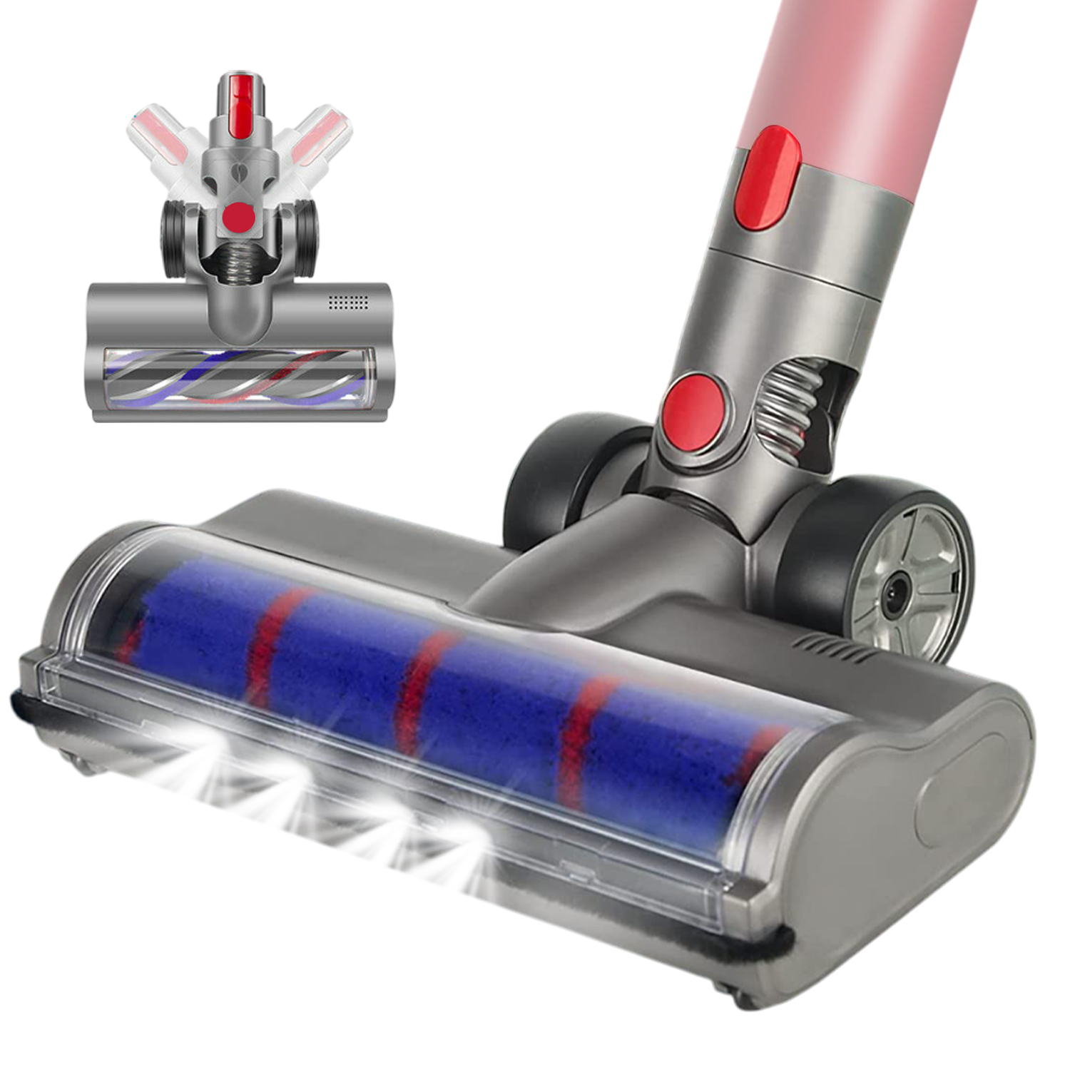Podlahový Kartáč Pro Dyson V7 V8 V10 V11 S Led Osvětlením