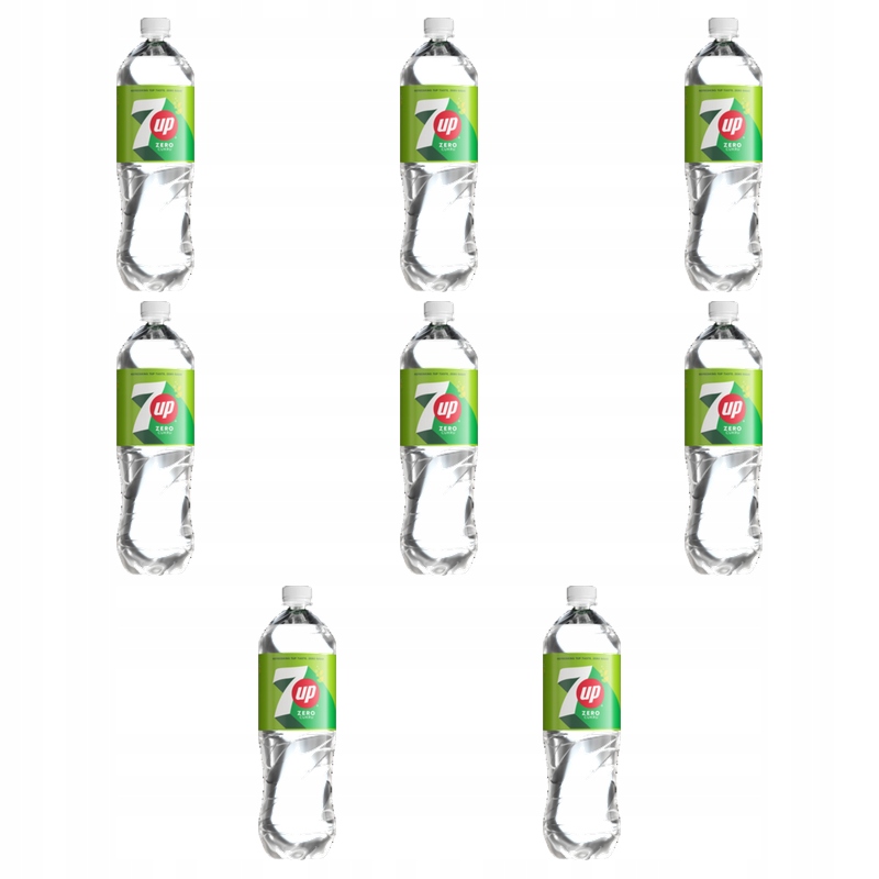 7UP Sycený nápoj bez cukru 1,5 l X8