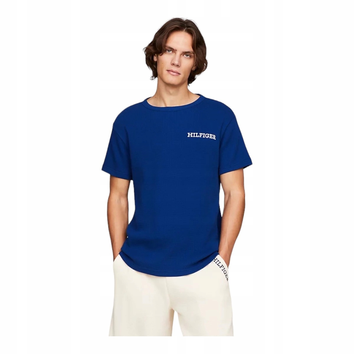 Tommy Hilfiger Pánské Tričko Ss Tee Kobaltové vel. L