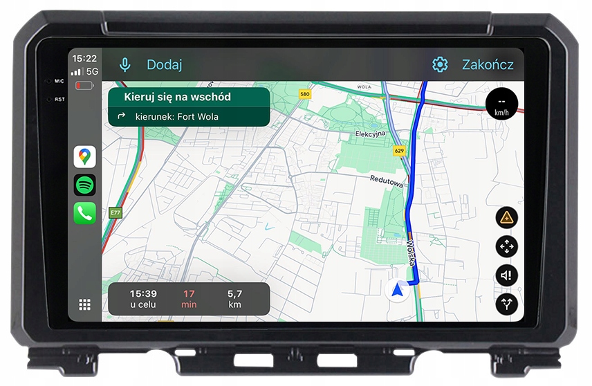 Suzuki Jimny Rádio Navigace Android TS20 12GB/256GB 2K Qled