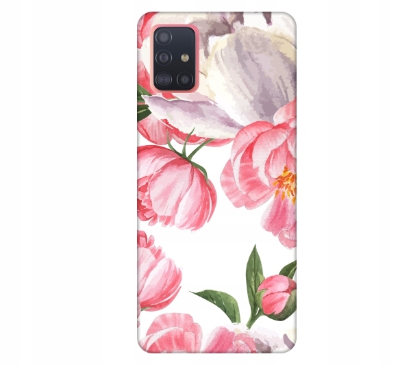 

Etui pokrowiec do Samsung Galaxy A51 Floral kwiaty