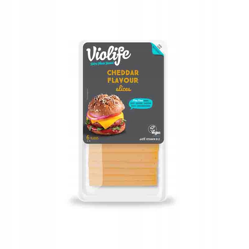 ! Ser wegański plastry cheddar 120g Violife