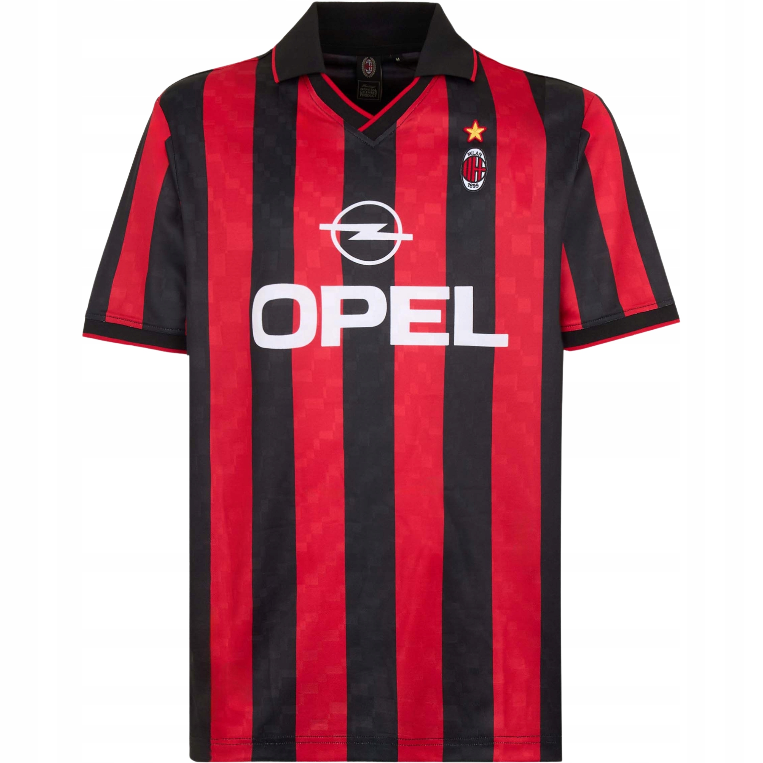 Ac Milan Koszulka Piłkarska Retro Copa 1995/96 Domowa Oficjalna Acm S