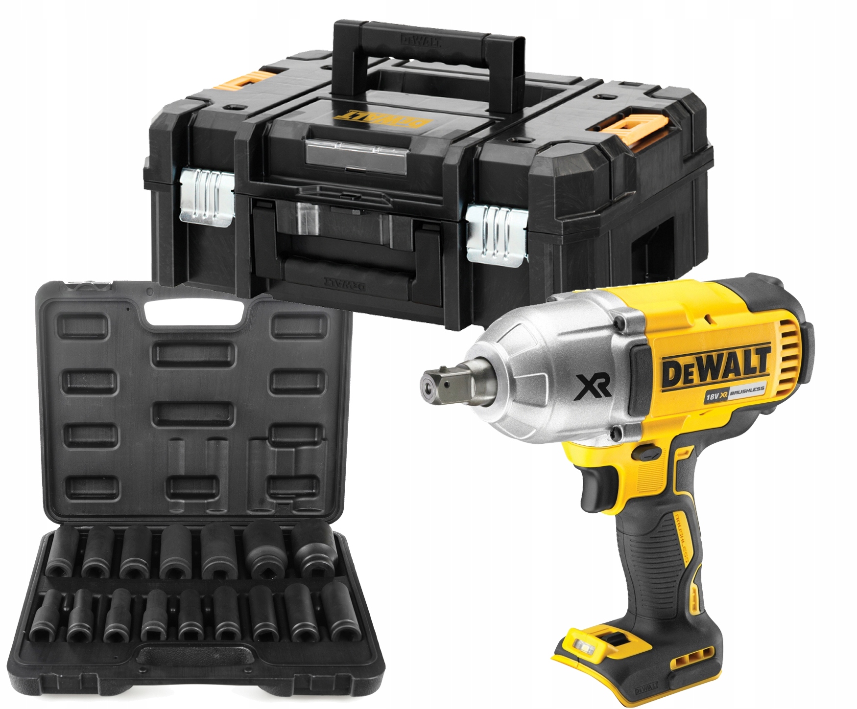

Dewalt Klucz Udarowy 18V 1/2'' DCF899NT Nasadki