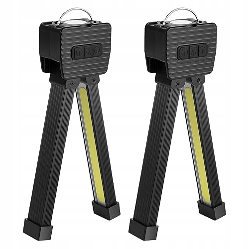 LAMPA FITNESS LED MAGNETYCZNA GŁOWICA 180 DO SIŁOWNI 2 SZTUKI metalowy