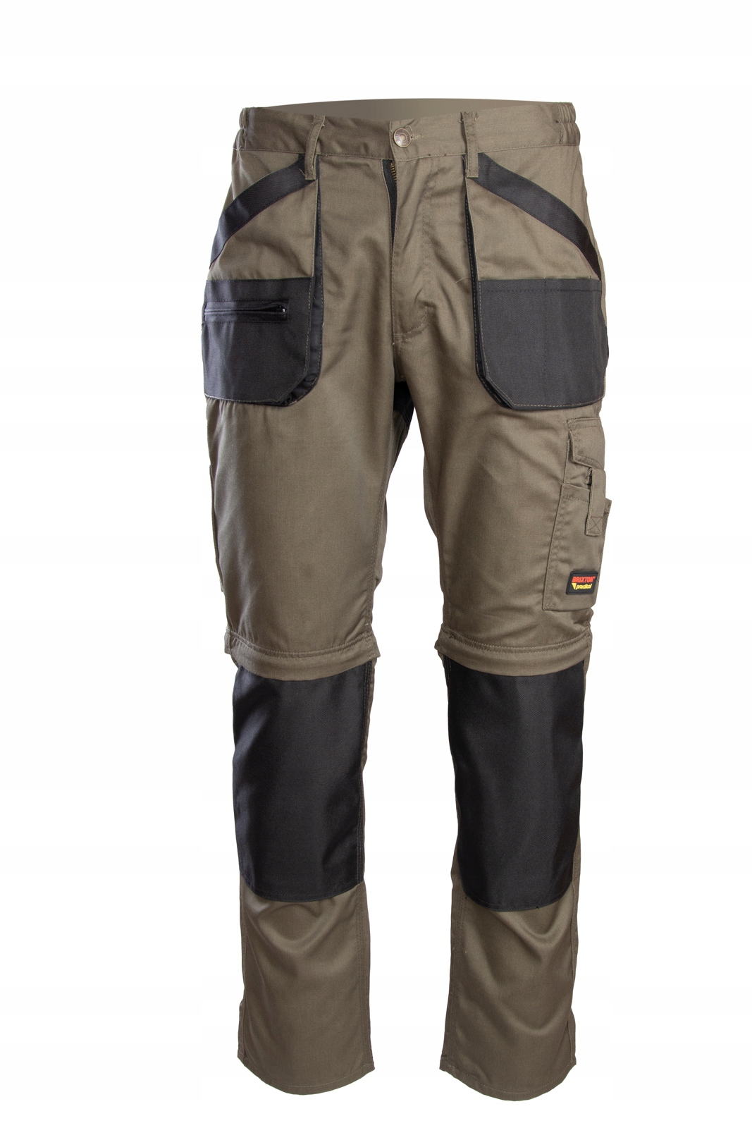 SPODNIE ROBOCZE MONTERSKIE ODPINANE NOGAWKI MOCNE Marka Brixton