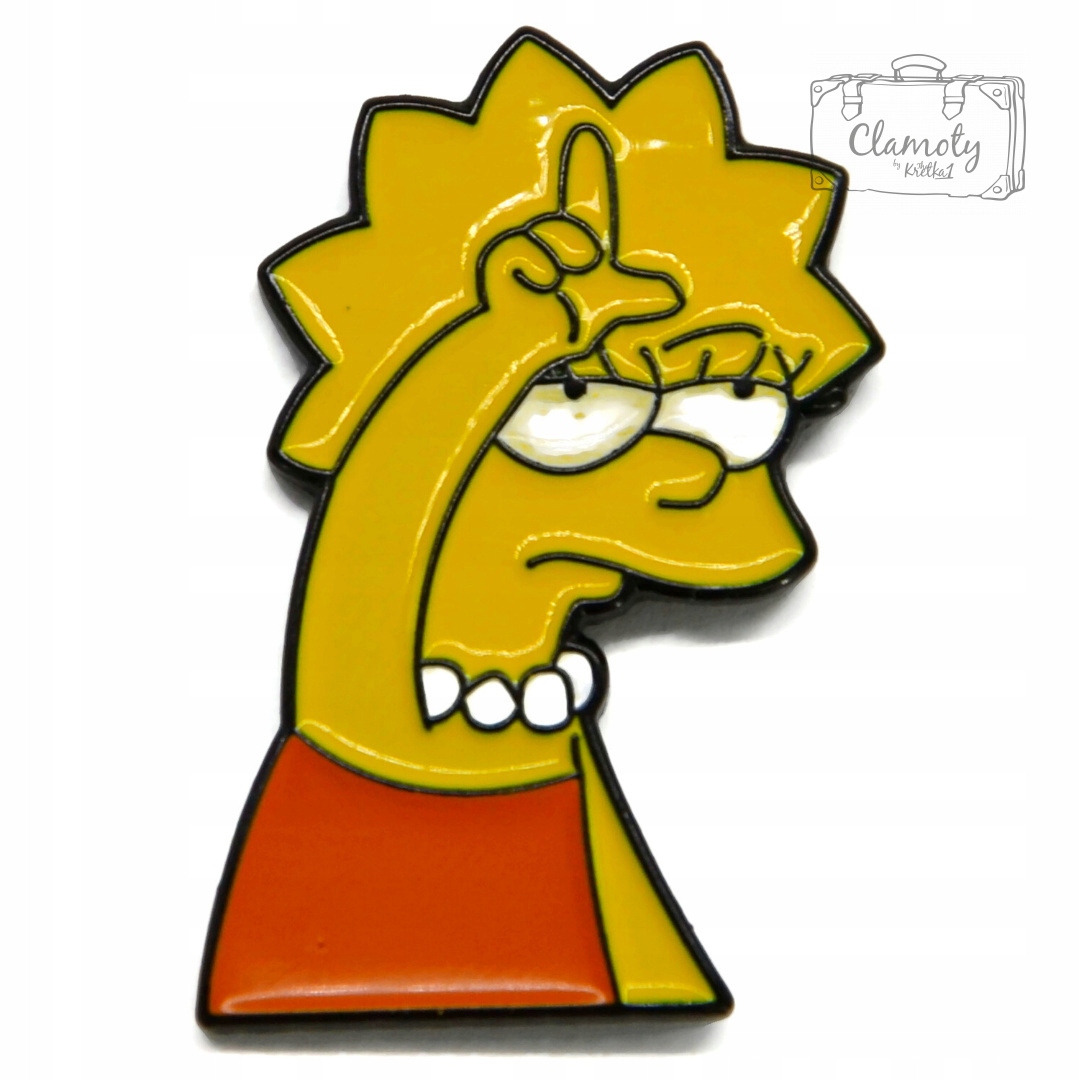 

Przypinka Lisa Simpson L Loser Metal Pin