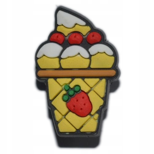 

Food - Przypinka do Crocs - Lody - 2484