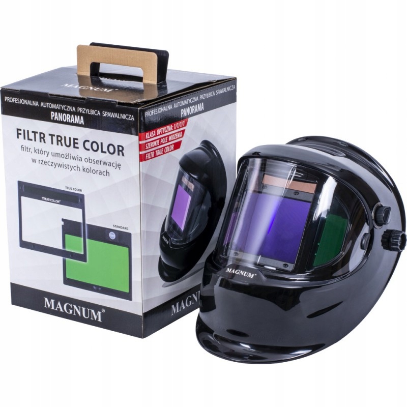 Przyłbica SPAWALNICZA MAGNUM PANORAMA 1111 plazma EAN (GTIN) 5903991102331