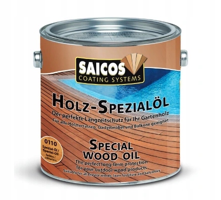 Saicos 0113 Olej do Tarasów Bangkirai 2,5L OKAZJA