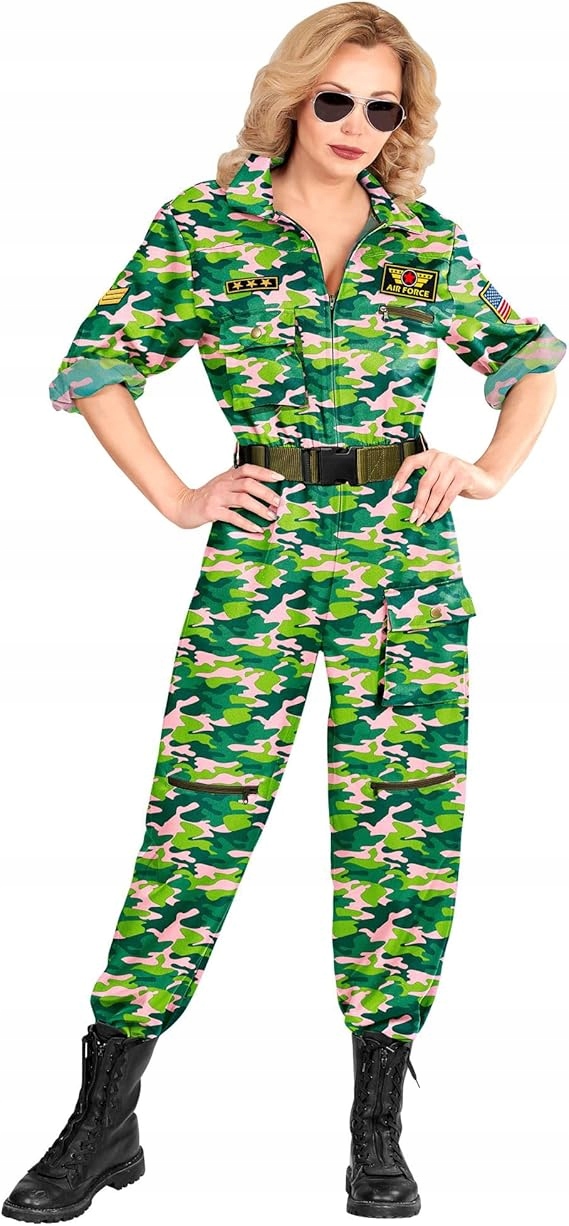 Pilotní Kostým Pro Dospělé s dlouhým rukávem, párty kombinéza L