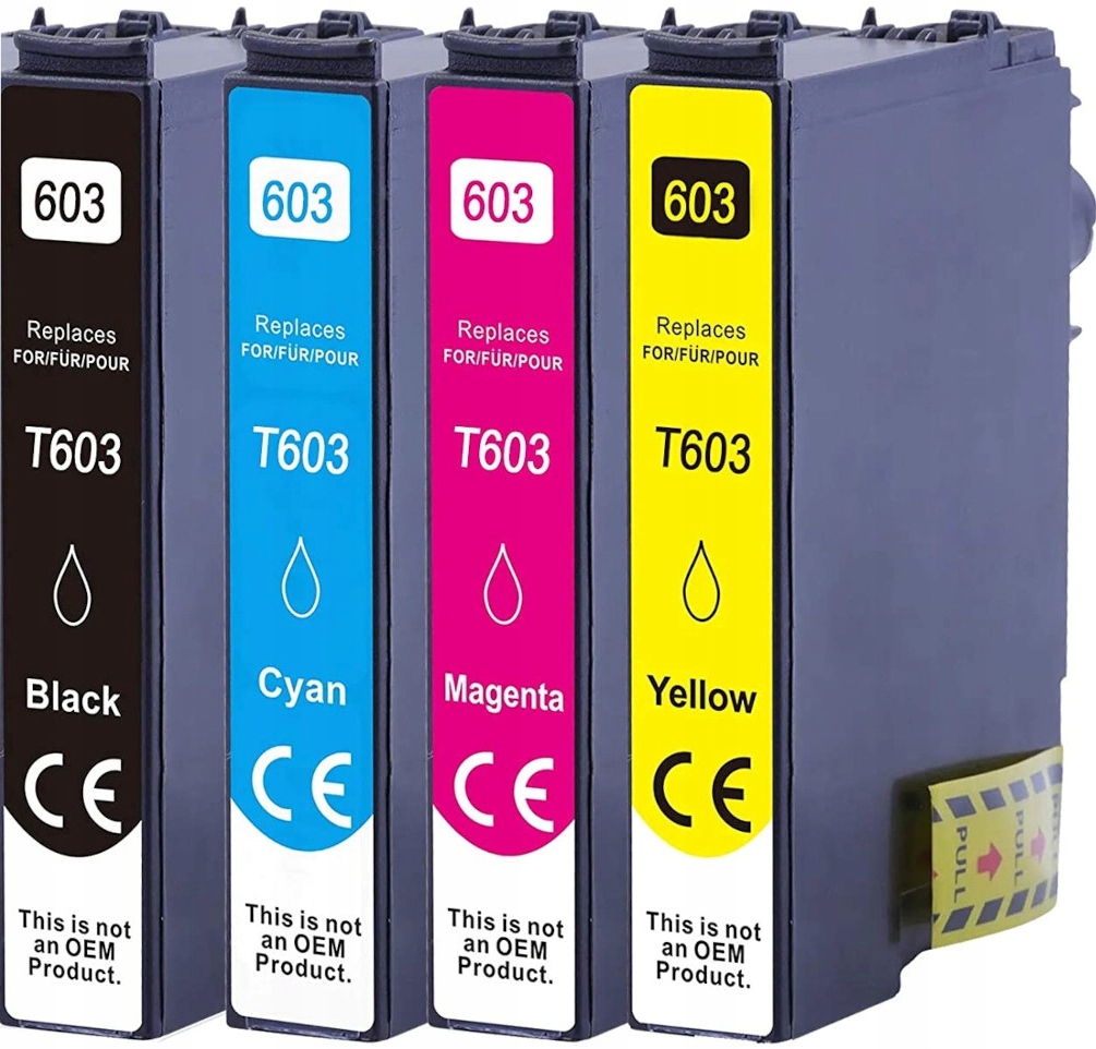 

4x Tusz 603 XL Do Epson XP-2150 XP-3150 XP-4150