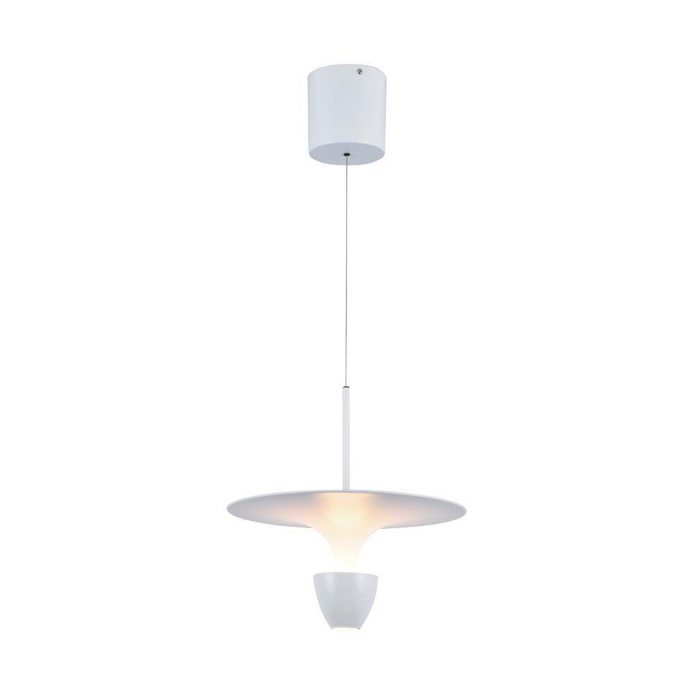 Závesná Led lampa biela, moderná nad stôl, ostrovček do jedálne 3000K V-tac