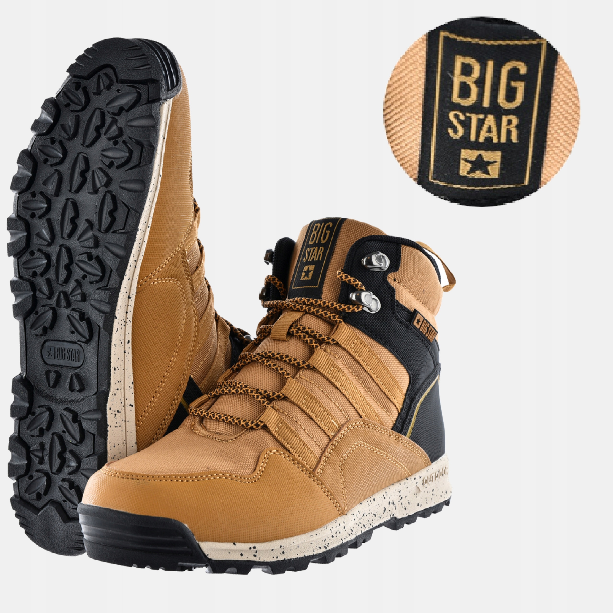 Dámské Zimní Trekové Boty Big Star KK274609-38