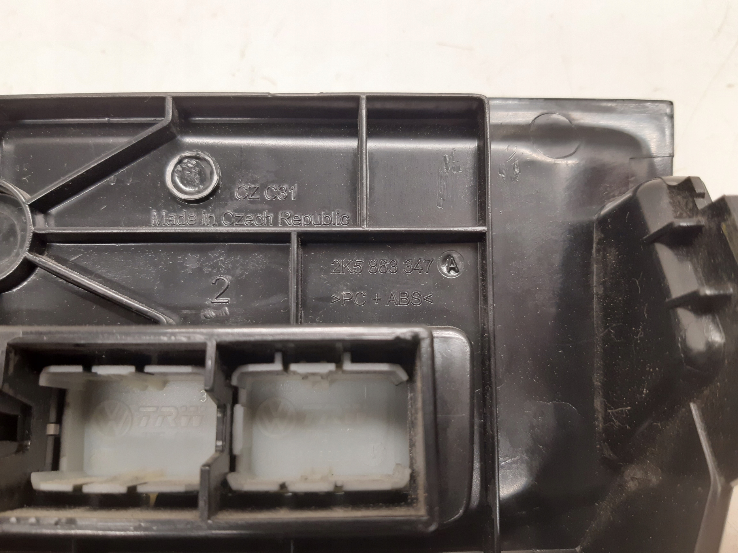 frame switch start/stop 2K5819728A VW Caddy IV 2K5 1,2 TSI