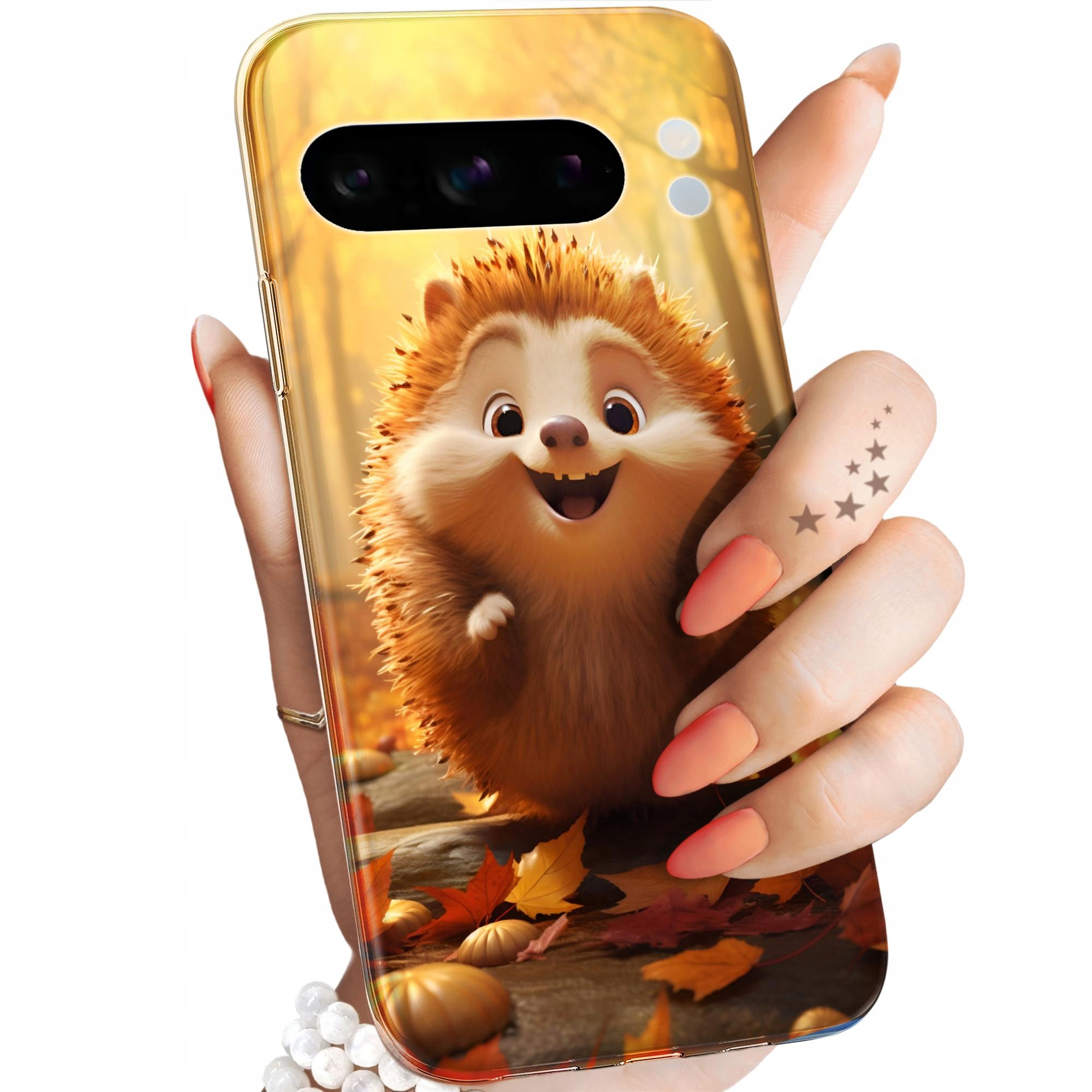 Etui Do Google Pixel 8 Pro Jeżyk Jeż Jeżyki Obudowa Pokrowiec Case