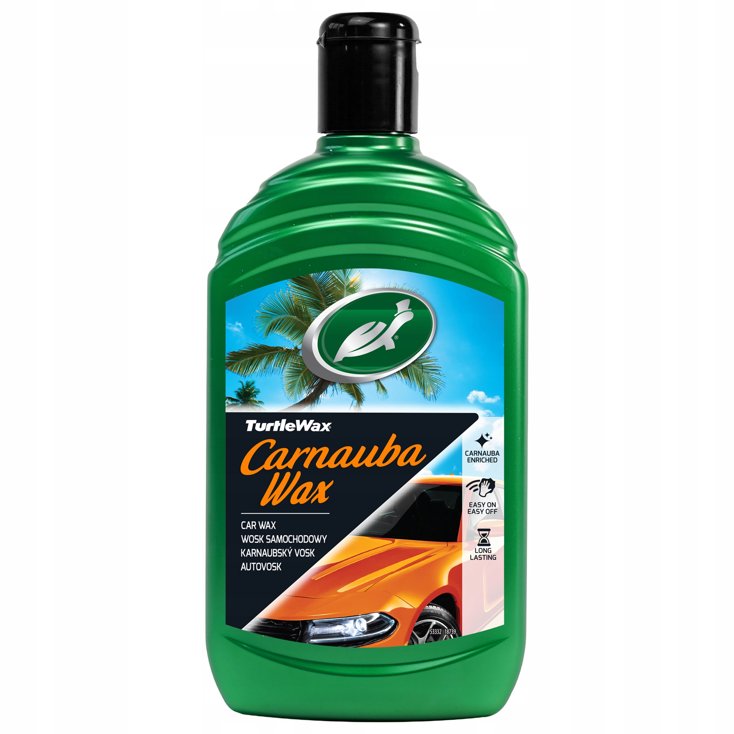 Wosk samochodowy w płynie Turtle Wax Carnauba Wax 500ml