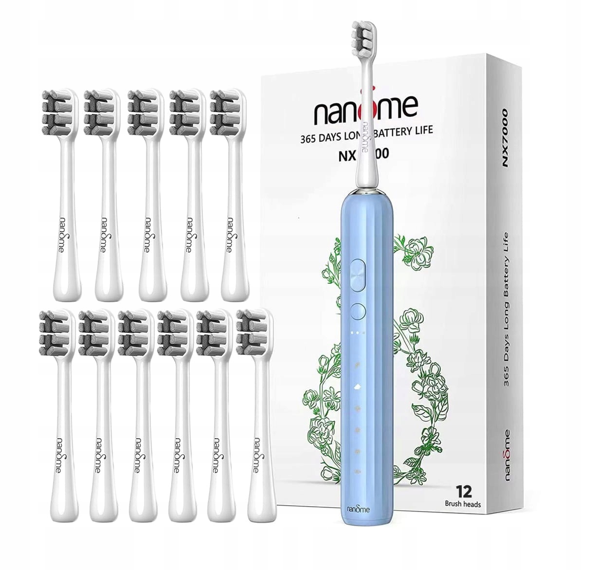 Szczoteczka soniczna do zębów Nandme NX-7000 B12