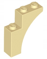 

5 sztuk, Lego 13965, Tan piaskowy Arch 1 x 3 x 3