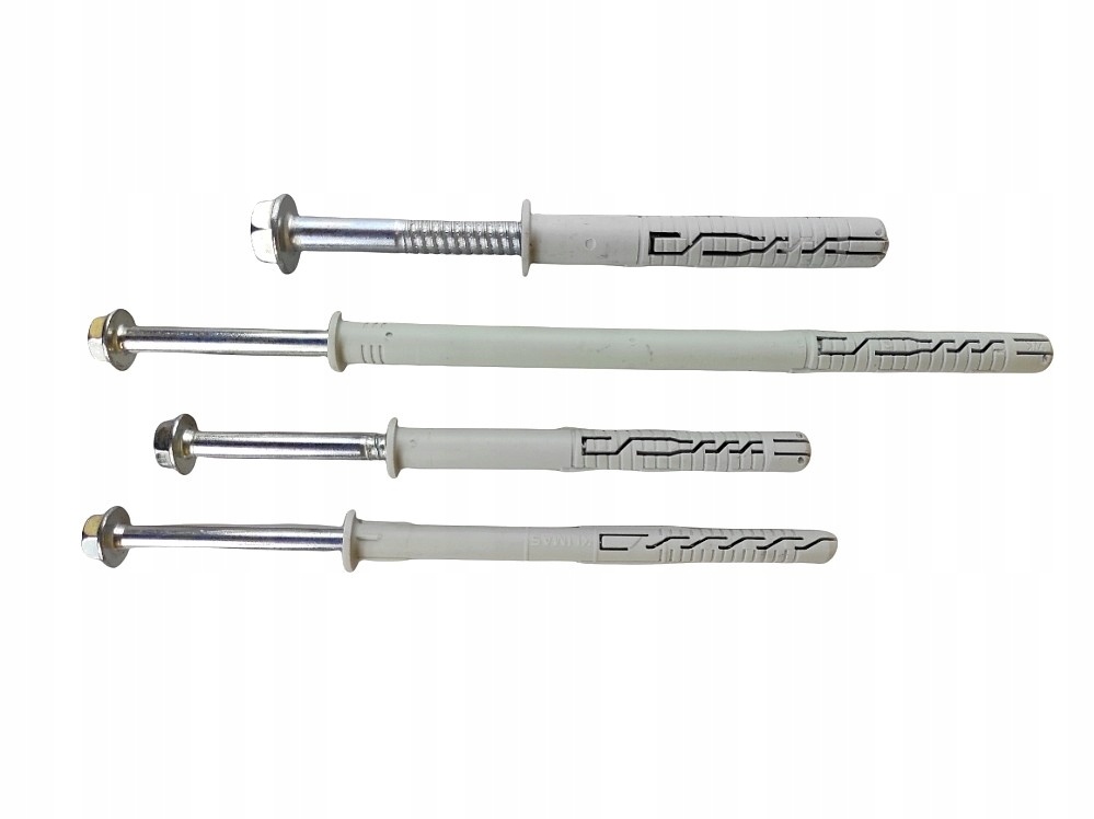 Rámové rozperné kolíky 12x360 mm s prírubou 20 ks Podložková hlava Torx