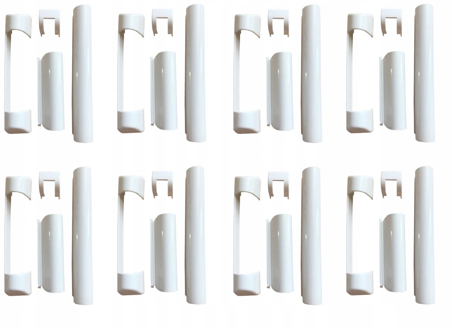 Winkhaus Sws 8 kompletů Krytky Závěsů pro okna dveří