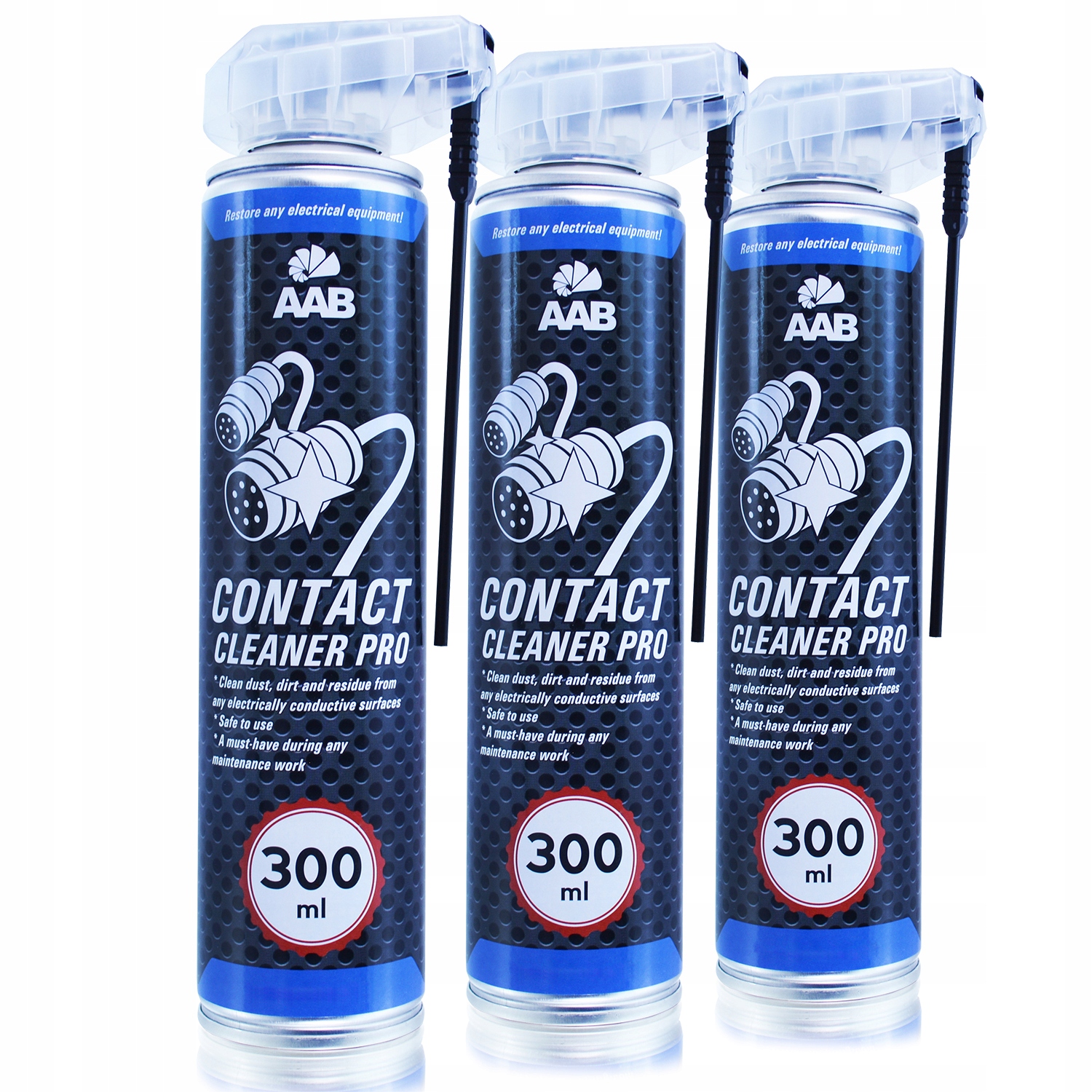 AABCOOLING 3X Contact Cleaner PRO 300ml CZYSZCZENIE STYKÓW SKUTECZNY SPRAY