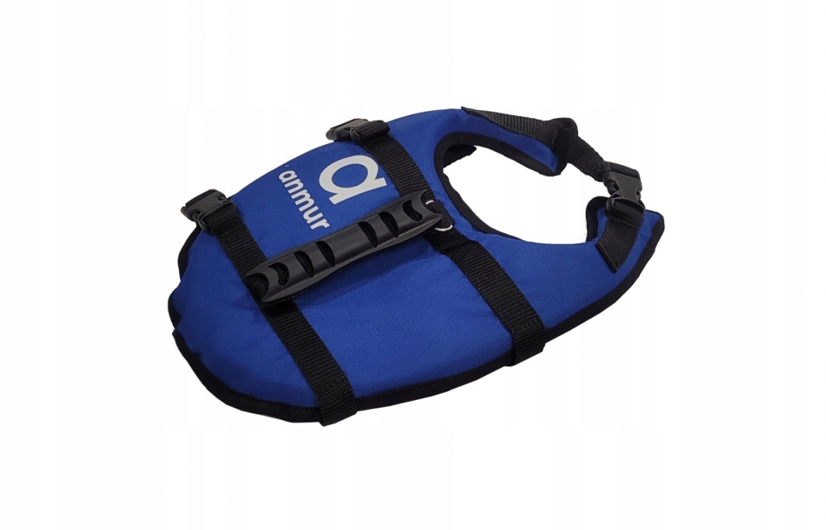 Levně Záchranná zajišťovací vesta pro psa S modrá