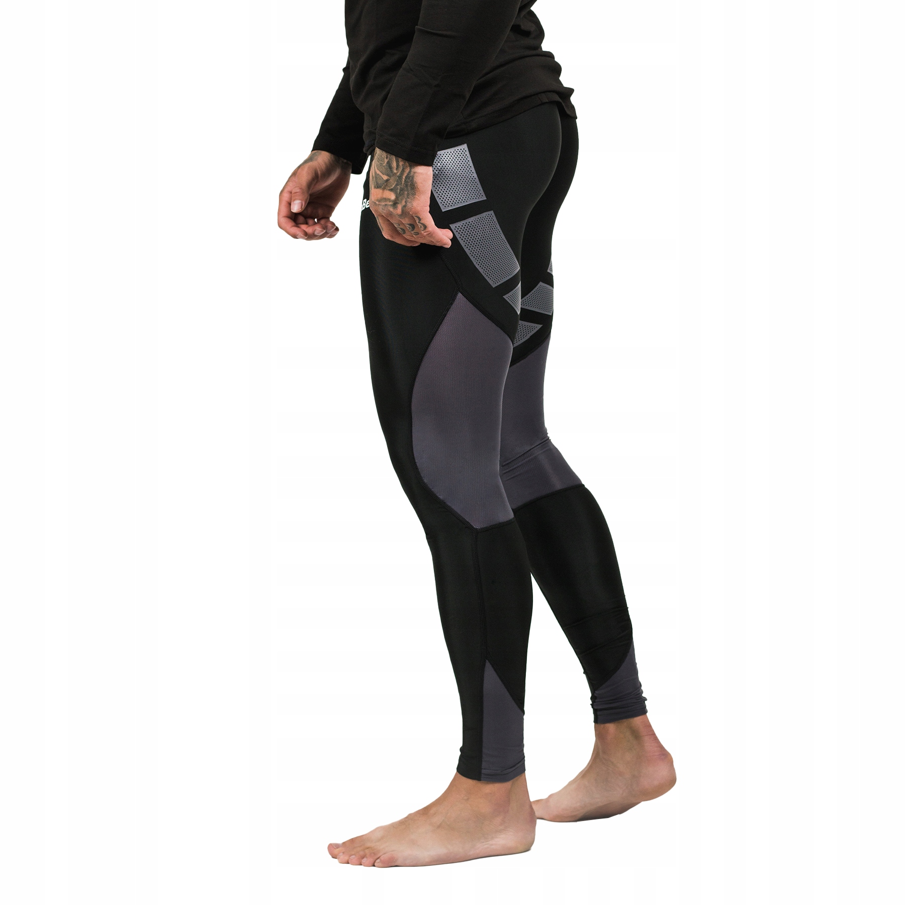 

Męskie legginsy Flex Tights Treningowe GymBeam M