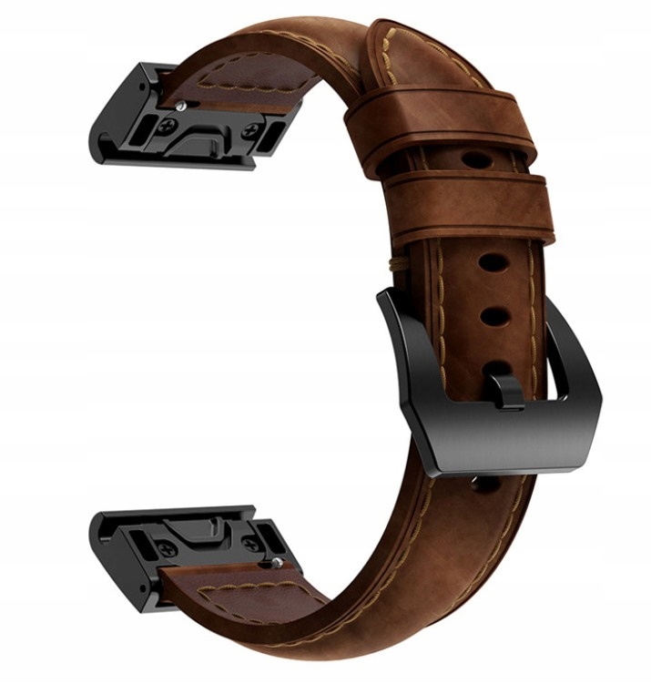 

Skórzany Pasek skóra do Garmin Fenix 5S 6S 20 mm Q