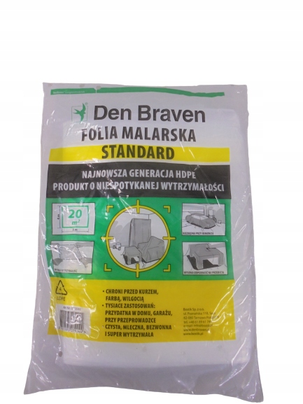 

Folia Malarska Standard 4m x 5m Den Braven