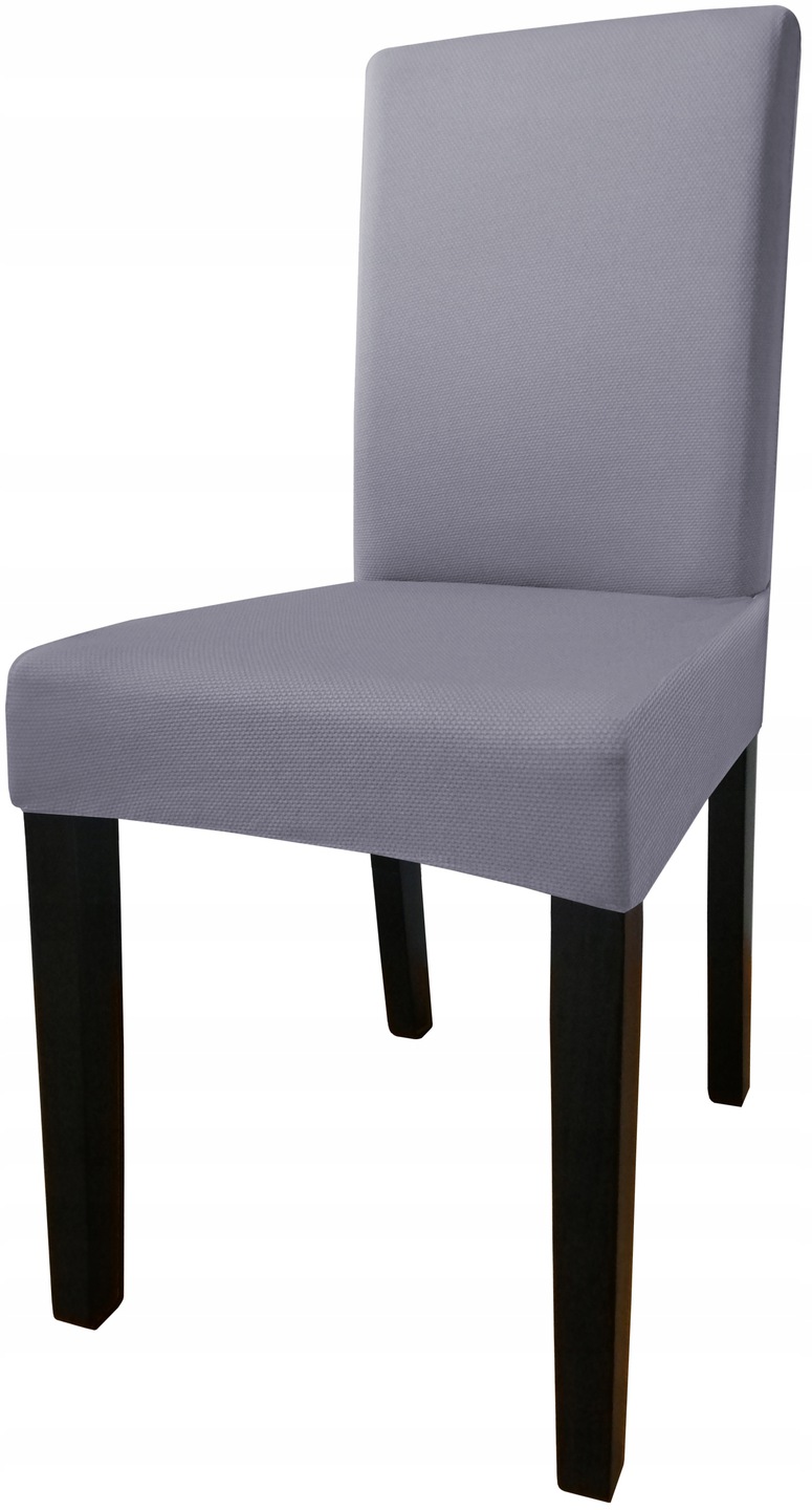 

Pokrowiec na krzesło, wzor plaster miodu, szary