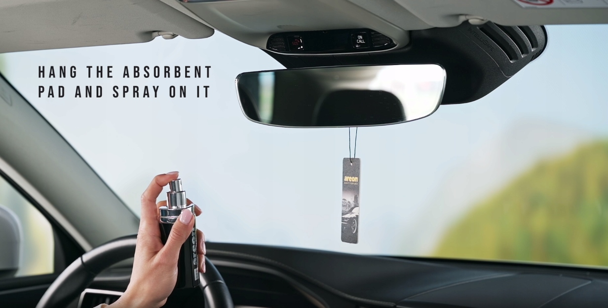 Areon Perfume Gold 50ml Perfumy do Samochodu Auta Biura Domu Złoty Producent Areon