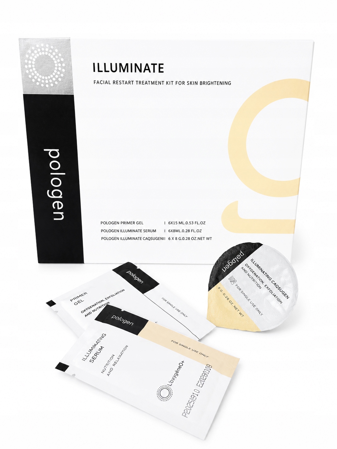 Illuminate Kit kapsle – 6 ošetření – Oxygen Glowskin Geneo Polgen