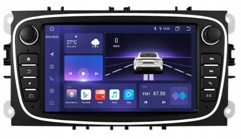 Radio samochodowe Ford Mondeo MK4 Focus MK2 MK3 Galaxy S-max Gps Android 13