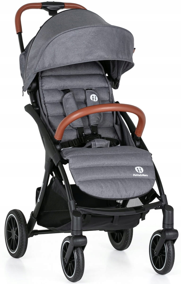 Petite&Mars Cross wózek spacerowy | Gray