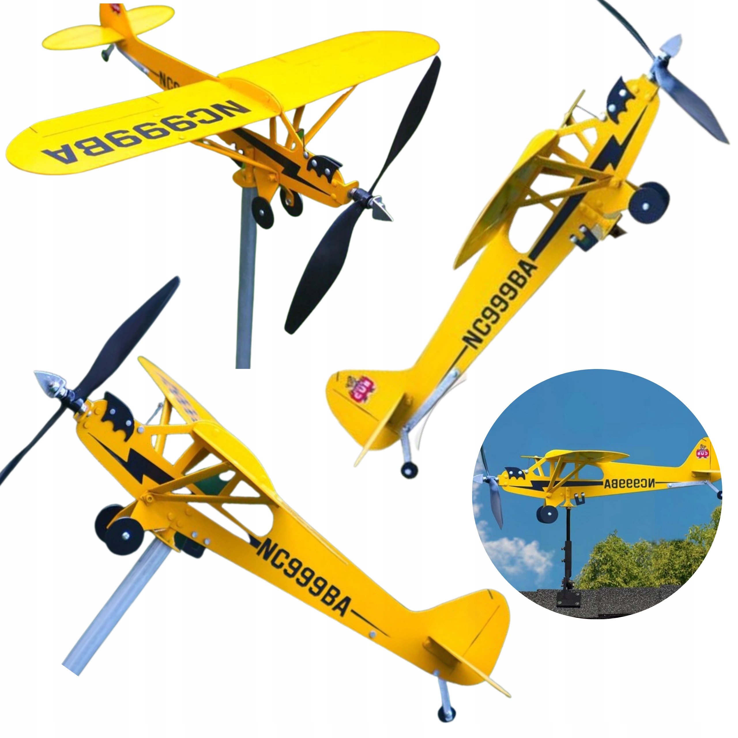 SAMOLOT OGRODOWY DACHOWY WIATROWSKAZ WIATRAK