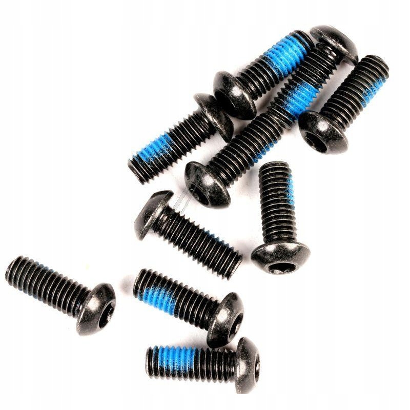 Śruba imbusowa M6x16, łeb płaski okrągły